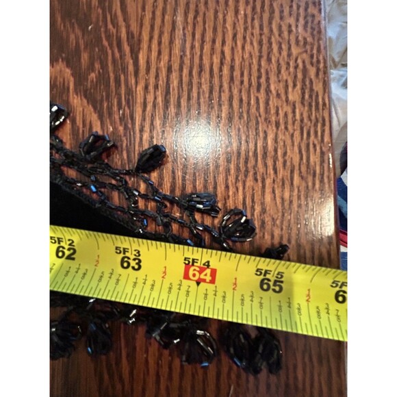 Exquisite PEACOCK Velvet Burnout V Tie Scarf Wrap Shawl - Picture 5 of 10